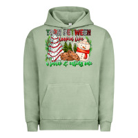 Pigment Oil Green Torn Between Looking Like A Snack Eating One Urban Hoodie - CowhideDigitalArt