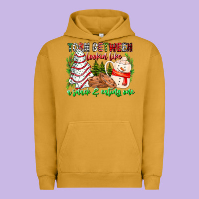 Torn Between Looking Like A Snack Eating One Urban Hoodie Designed By Cowhidedigitalart