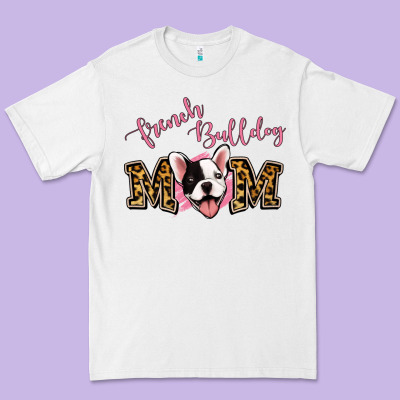 French Bulldog Mom Premium Tee Designed By Jasminsmagicworld