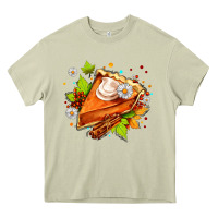Mossy pumpkin pie with daisies and cinnamon Heavy Core Tee - AdoDesignShop