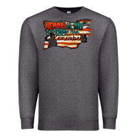 Charcoal Heather Memorial Day honor and remember Premium Sweatshirt - FaDigitalArtStudio
