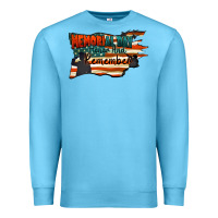 Ocean Blue Memorial Day honor and remember Premium Sweatshirt - FaDigitalArtStudio