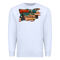 White Memorial Day honor and remember Premium Sweatshirt - FaDigitalArtStudio