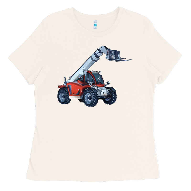 Telehandler Ladies Tee by LillyAllenDesigns | Teevron