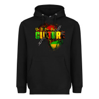 Black Do it for the culture Heavyweight Hoodie - FaDigitalArtStudio