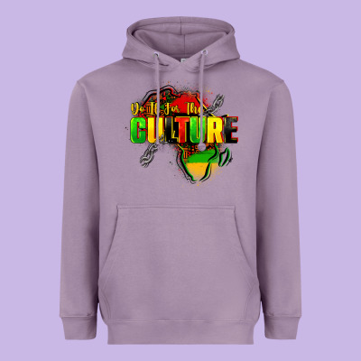 Do It For The Culture Heavyweight Hoodie Designed By Fadigitalartstudio