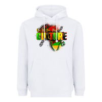 White Do it for the culture Heavyweight Hoodie - FaDigitalArtStudio