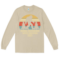 Mushroom Bigfoot Social Distancing World Champion Long Sleeve Tee - Bettercallsaul