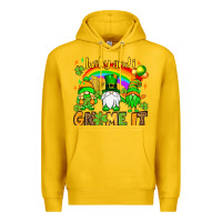 Lemon St. Patrick's Lucky and i gnome it Premium Hoodie - OliviaCreatesArt