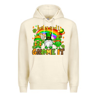 Sandshell St. Patrick's Lucky and i gnome it Premium Hoodie - OliviaCreatesArt