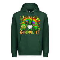 Sports Green St. Patrick's Lucky and i gnome it Premium Hoodie - OliviaCreatesArt