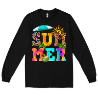 Black summer Long Sleeve Tee - RanaPortraitStore