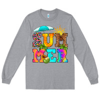 Heather Grey summer Long Sleeve Tee - RanaPortraitStore