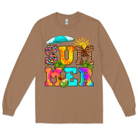 Toasted Coconut summer Long Sleeve Tee - RanaPortraitStore