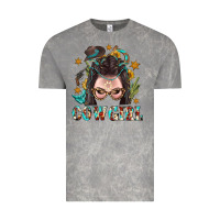 Cloud Rock Western Cowgirl Braid Hair Vintage Tee - BundleAndBundleShop