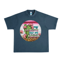 Midnight Navy my students are on point round earring Urban Heavy Tee - BundleAndBundleShop