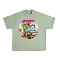 Oil Green my students are on point round earring Urban Heavy Tee - BundleAndBundleShop