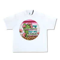 White my students are on point round earring Urban Heavy Tee - BundleAndBundleShop
