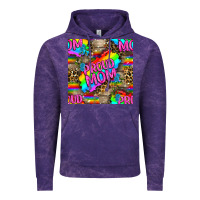 Cloud Purple Pride LGBTQ+ Proud Mom With Leoapard Patterns Vintage Hoodie - BundleAndBundleShop