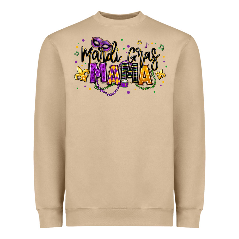 Mardi Gras Mama Heavyweight Sweatshirt by texasbilliewilder | Teevron