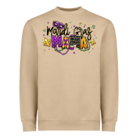 Mushroom mardi gras mama Heavyweight Sweatshirt - texasbilliewilder