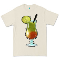 Bone Margarita Glass Premium Tee - Jasminsmagicworld