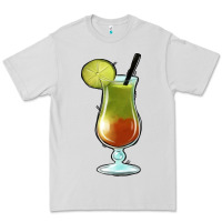 Dove Grey Margarita Glass Premium Tee - Jasminsmagicworld
