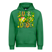Emerald Lucky Dude Urban Hoodie - CowhideDigitalArt
