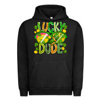 Pigment Black Lucky Dude Urban Hoodie - CowhideDigitalArt