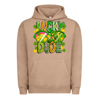 Pigment Burro Lucky Dude Urban Hoodie - CowhideDigitalArt