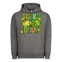 Pigment Tornado Lucky Dude Urban Hoodie - CowhideDigitalArt