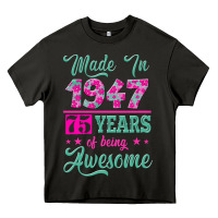 Asphalt made in 1947, 75 years of being awesome kopya Heavy Core Tee - Jasminsmagicworld