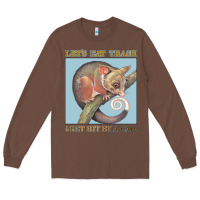 Chestnut Let's Eat Trash & Get Hit By A Car Long Sleeve Tee - Bettercallsaul