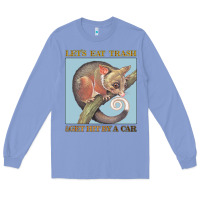 Colony Blue Let's Eat Trash & Get Hit By A Car Long Sleeve Tee - Bettercallsaul