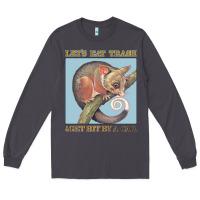 Smoke Let's Eat Trash & Get Hit By A Car Long Sleeve Tee - Bettercallsaul