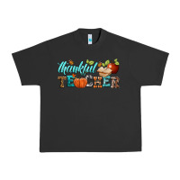 Pigment Black thankful teacher Urban Heavy Tee - BundleAndBundleShop