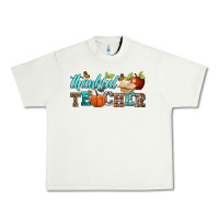 Pistachio thankful teacher Urban Heavy Tee - BundleAndBundleShop