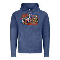 Vintage Denim Patriotic Mama Vintage Hoodie - BundleAndBundleShop