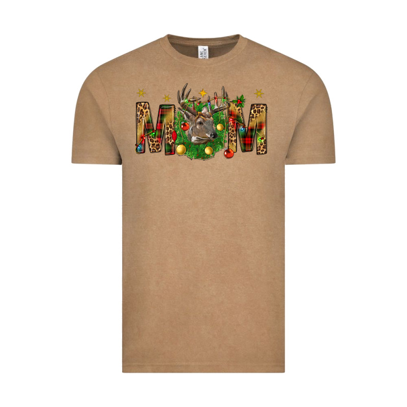 Western Mom With Reindeer Vintage Tee by BundleAndBundleShop | Teevron
