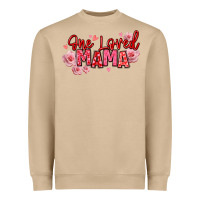 Mushroom one loved mama valentine's day Heavyweight Sweatshirt - texasbilliewilder