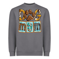 Storm Dog Mom with Paw Heavyweight Sweatshirt - texasbilliewilder