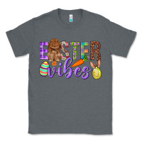 Charcoal Heather Easter Vibes Classic Tee - BundleAndBundleShop