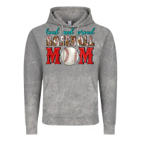 Cloud Rock Loud And Proud Baseball Mom Vintage Hoodie - BundleAndBundleShop