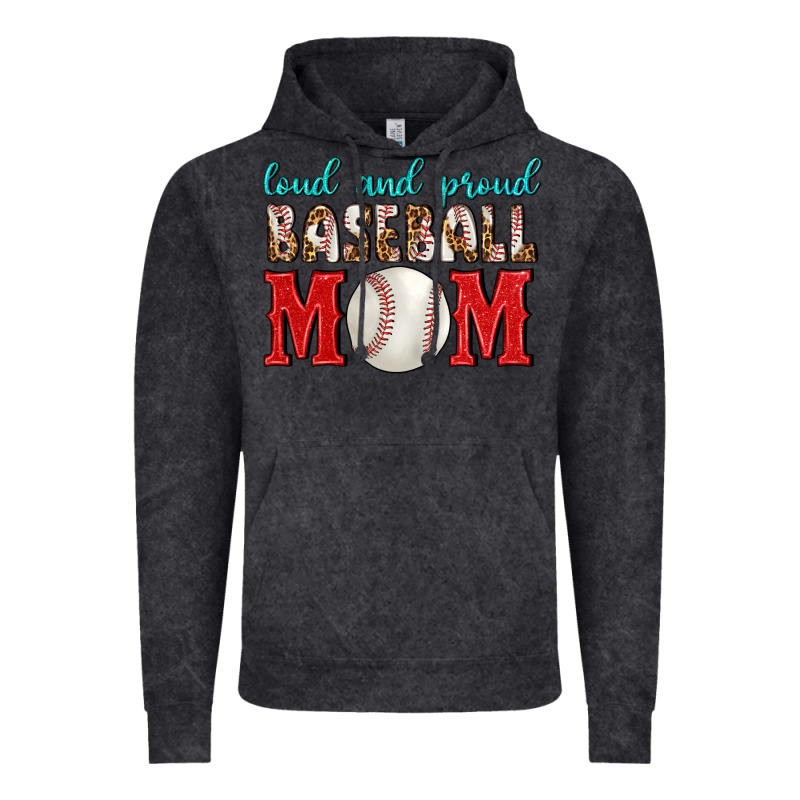 Loud And Proud Baseball Mom Vintage Hoodie by BundleAndBundleShop | Teevron