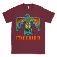 Burgundy thunderbird freebird Classic Tee - JahusDesignShop