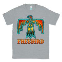 Heather Grey thunderbird freebird Classic Tee - JahusDesignShop