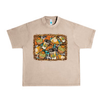French Oak autumn distressed background Urban Heavy Tee - BundleAndBundleShop