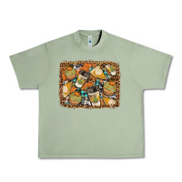 Oil Green autumn distressed background Urban Heavy Tee - BundleAndBundleShop