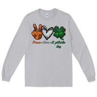 Moon Dust peace love st patrick's day Long Sleeve Tee - Bettercallsaul