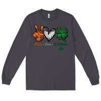 Smoke peace love st patrick's day Long Sleeve Tee - Bettercallsaul